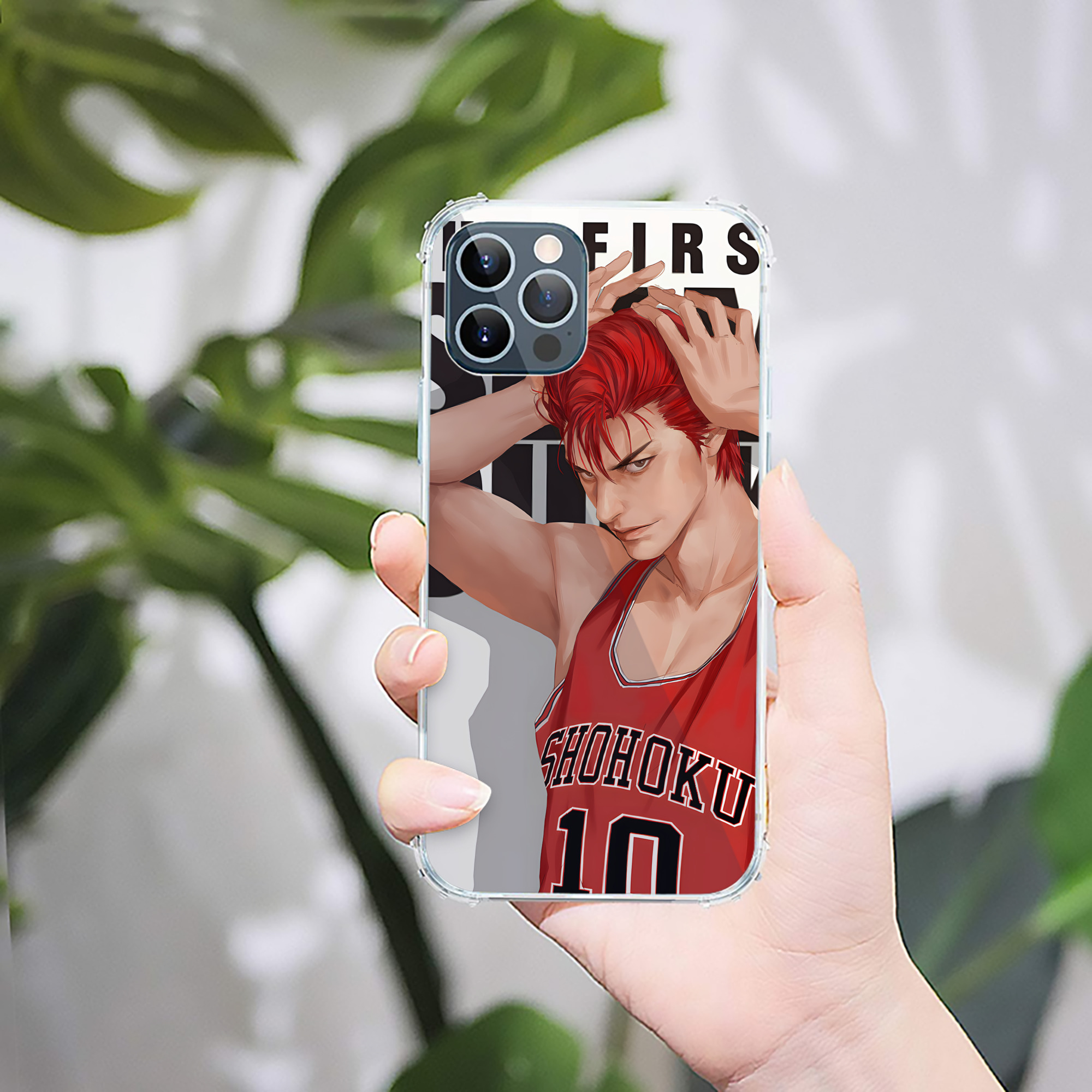 （画像用） SLAM DUNK／スラムダンク 【iPhone 12シリーズ対応】透明スマホケース（クリアソフトケース）